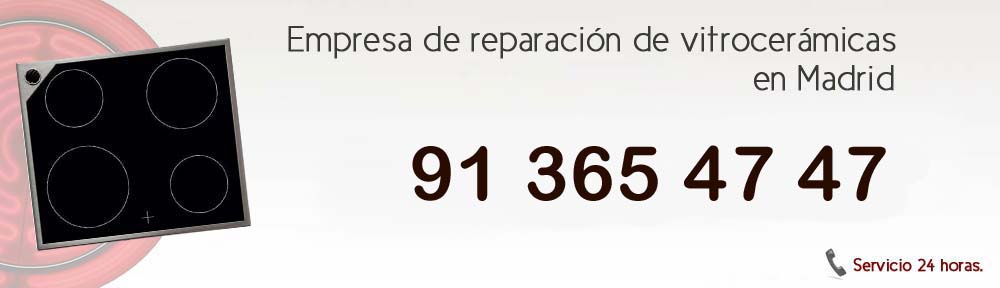 Reparación de vitroceramicas en Madrid